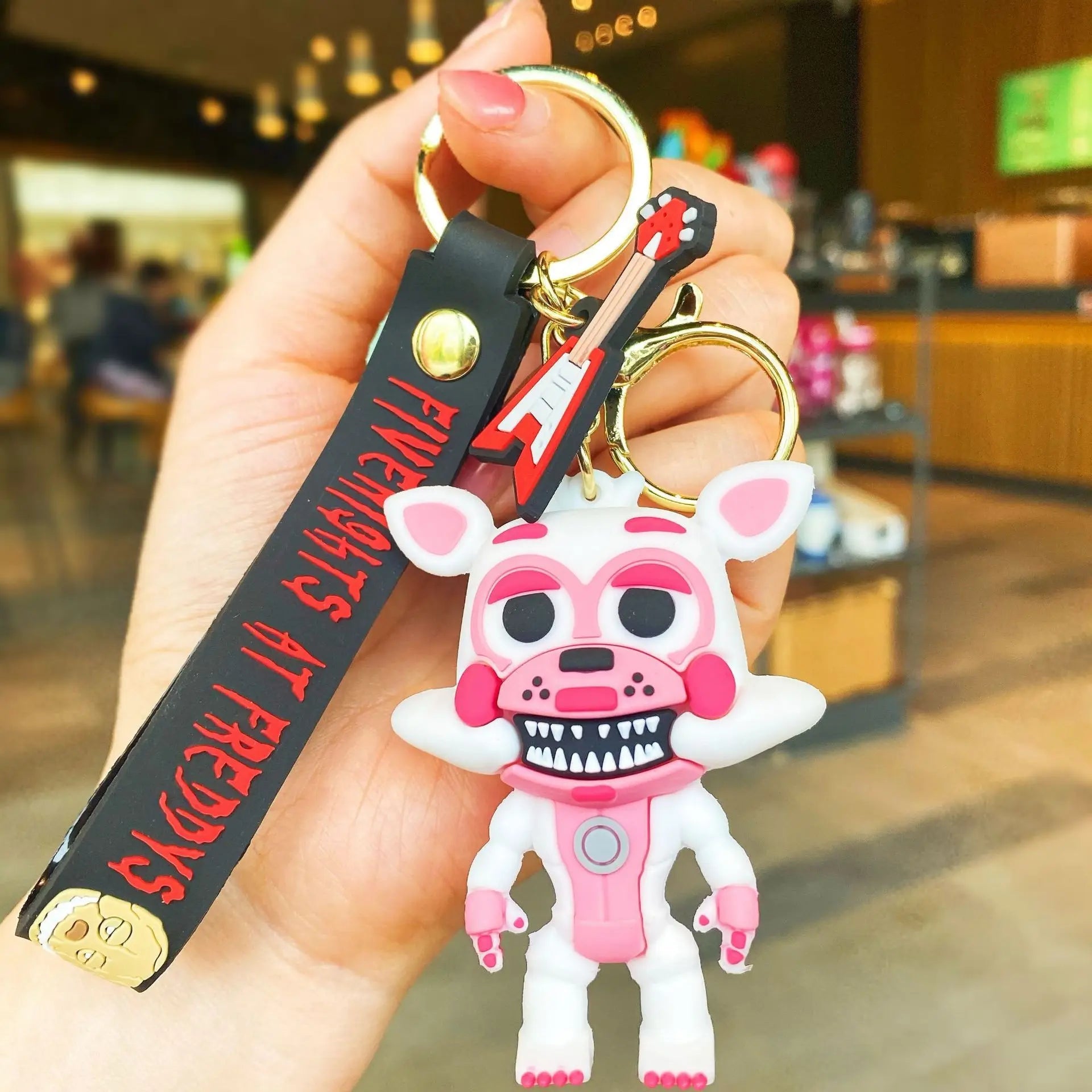 Five Nights at Freddy's 'Funtime Foxy' Keyring PVC Keychain