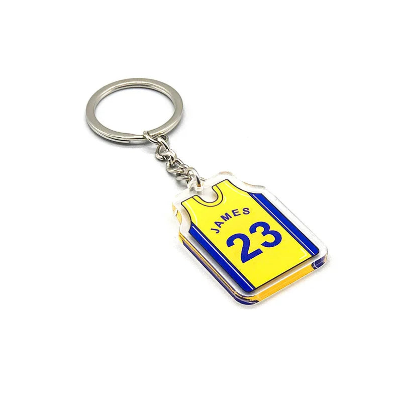 Basketball Jersey 'Lebron James 23' Keyring Acrylic Keychain
